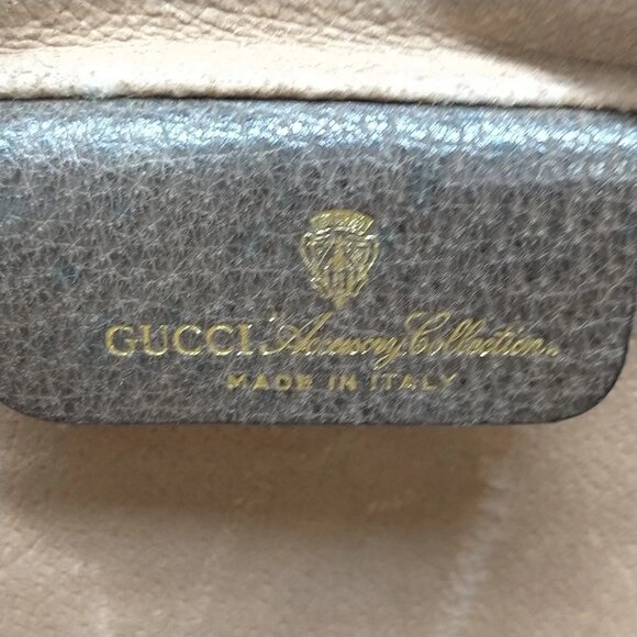 Gucci Vintage Clutch Bag Sherry Line Brown PVC mon236-100625 - Picture 15 of 16